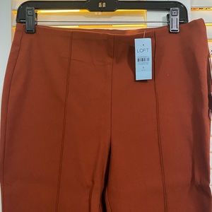 Ann Taylor Loft Curvy High Waist Kick Crop